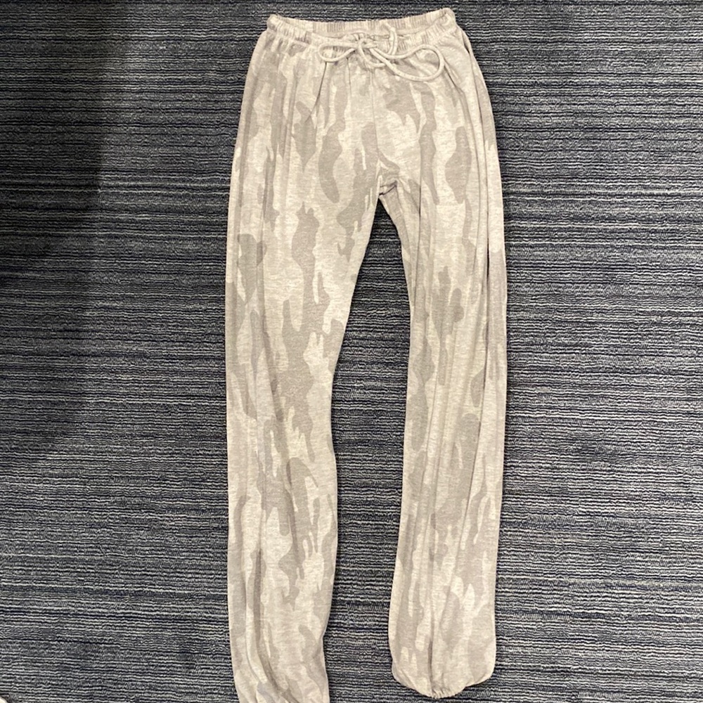Grey camouflage super soft sweats